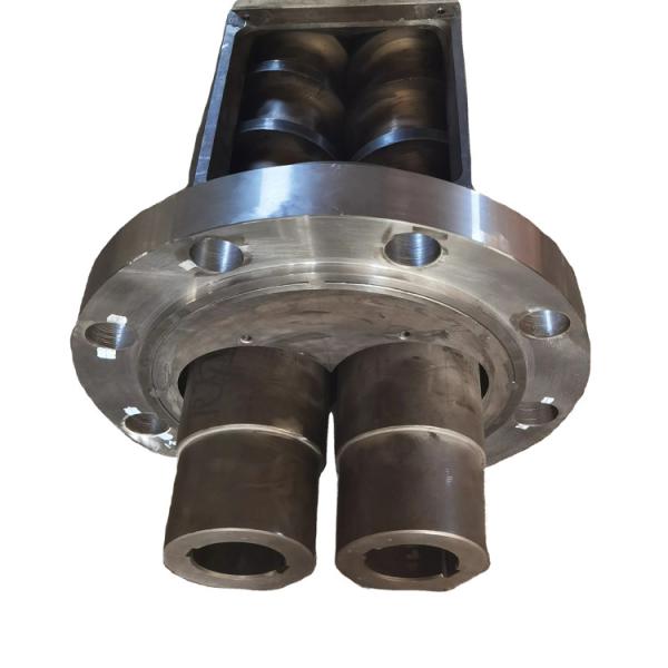 Parallel Twin Screw and Barrel 45-220mm 0-600rpm 3kw Cooling