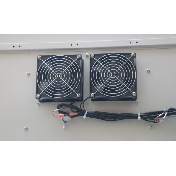 IP55 Sunproof Outdoor Power Cabinet Telecommunication Enclosure With Heat Exchnager Cooling