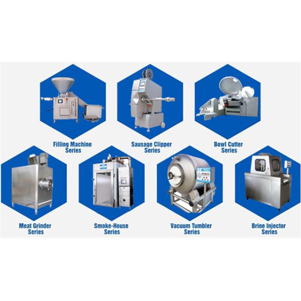 Automatic Stainless Steel Sausage Making Machine Industrial Sausage Stuffer Machine