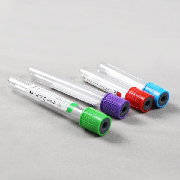 Blue Vacuum Blood Collection Tube PET Glass CE ISO Blue Micro Vacuum Blood Collection Tube PET CE ISO Blood Sample Tube