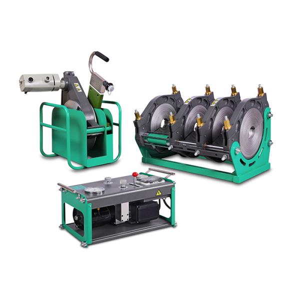 PE Pipe Butt Welding Machine in operation