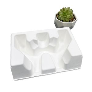 Quality Eco Friendly Molded Pulp Tray Biodegradable Paper Insert Packing for sale