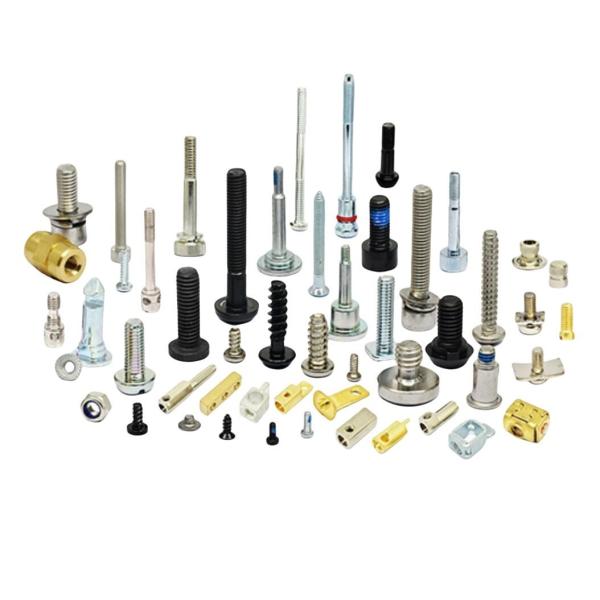 Lock Tech Carbon Steel Black Oxide Plating Round Head Screws