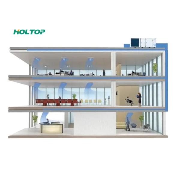 R410A Roof Mounted Air Conditioner System Packaged Rooftop AHU Condensing Unit