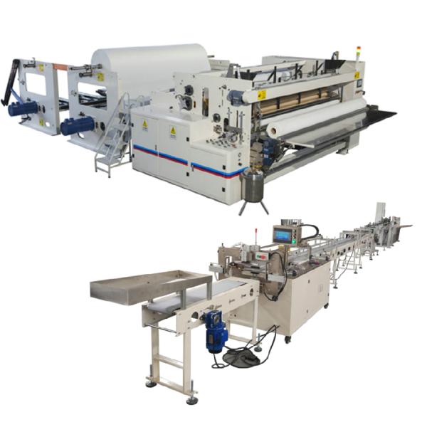 4KW PLC Controlled Semi Automatic Toilet Paper Packing Machine