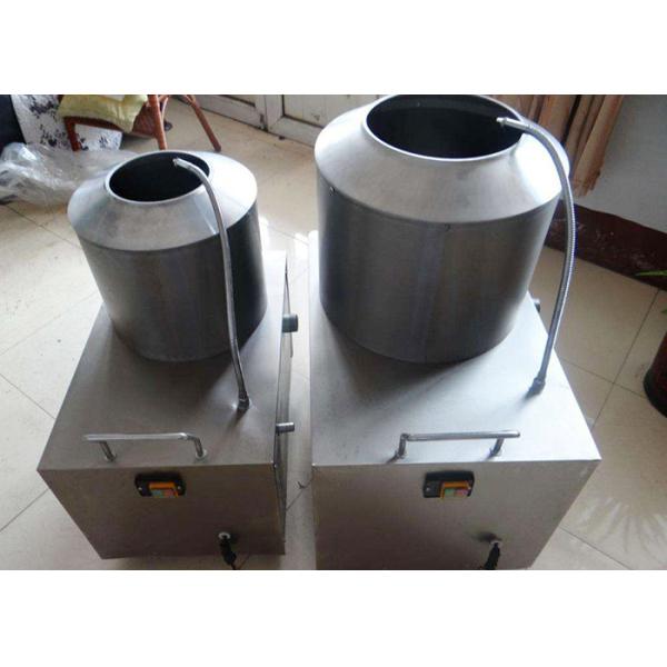 automatic stainless steel ginger/sweet potato skin removing peeling machine