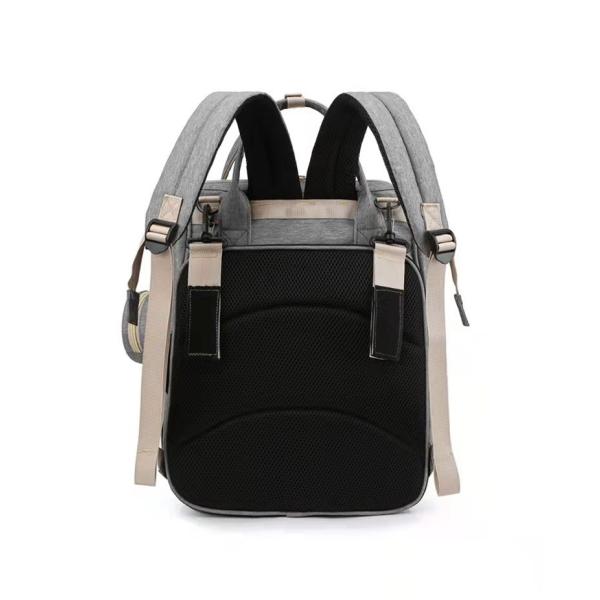 Multi Function Mommy Diaper Backpack With Changing Bed Infant Baby Diaper Bag