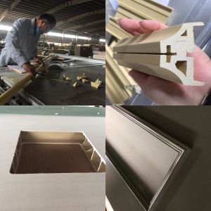 WPC Glass Door Kitchen Use