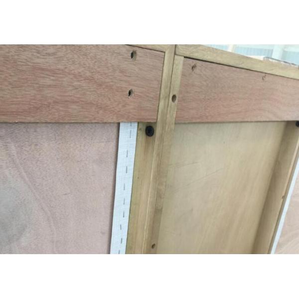 Oak Wood Frame Queen Size Headboards For Twin Beds With Night Stand