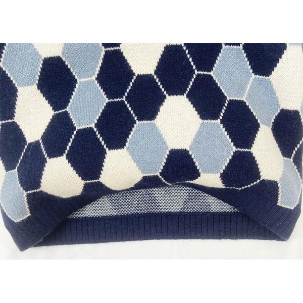 China Vendor Custom jacquard knitted pattern design pullover Baby boy sweater