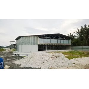Quality AiSi ASTM Steel Poultry House Steel Structure Chicken House Customized for sale