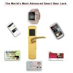 Bluetooth WiFi Airbnb Door Lock Smart Electronic Keypad Mortise with App Control