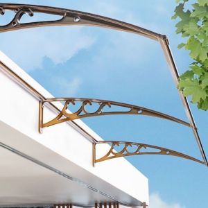 Quality Durable Polycarbonate Window Awning Wall Mount Brackets For Manual for sale