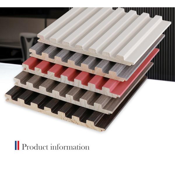 Environmental Protection Solid Wood Grating Bamboo Fiberboard