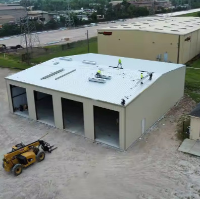 Customized Prefabricated Plants Sheds Steel Structure Warehouse Prefab Workshop Metal Building