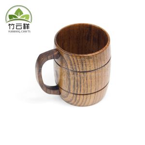 Ecodesign Gift Wooden Cup Rustic Beer Mugs Handmade