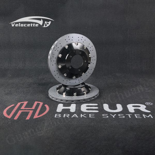 HEUR Porsche carbon ceramic brake discs For Boxster GTS(981) 3.4L Customize 380*28mm Rear Set