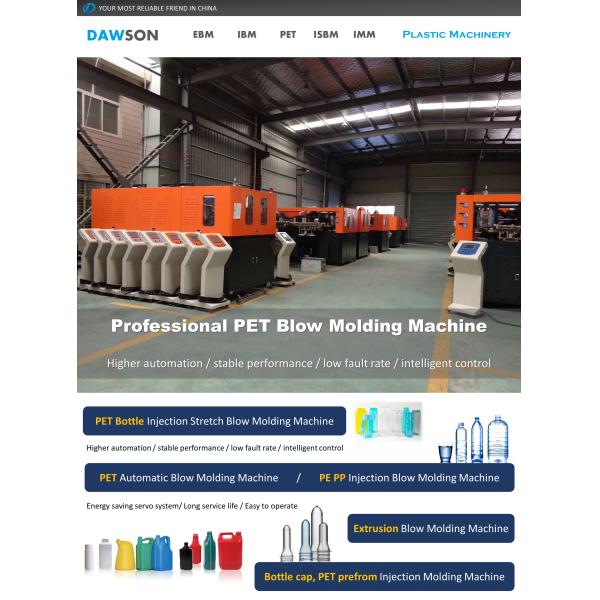 PET Jar Water Mineral Water Bottle Manufacturing BLowing Moulding Machine