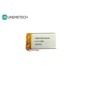 Quality 3.7V Lipo Rechargeable Battery 372328 3.7V 200mAh Li ion Polymer Battery for Electronic Products for sale