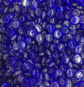 Quality  ISO9001 Fire Pits Accessories  Sandblasting Decorative Glass Beads for sale