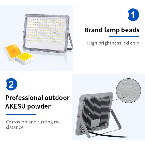 OEM ODM 9000LM 100w 150w 200w LED Flood Light IP65 Waterproof