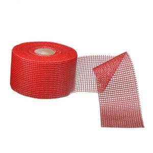 Quality 48mm Width Mesh 65g Fiberglass Self Adhesive Tape for sale