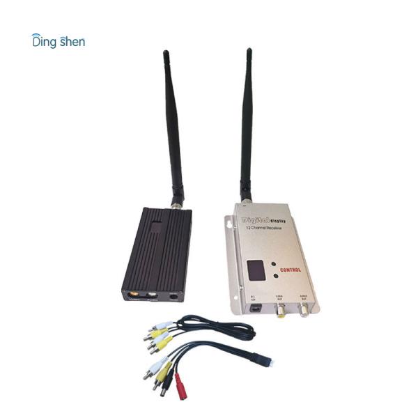 1.3Ghz 4W Long Range Wireless Video Transmitter and Receiver 8 Channels 12V DC