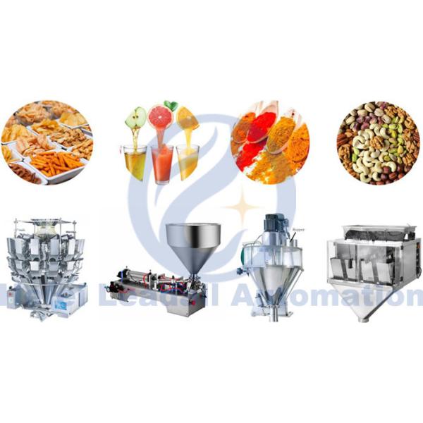 Tea / Chilli Powder Packing Machine Touch Screen Control Easy Operation