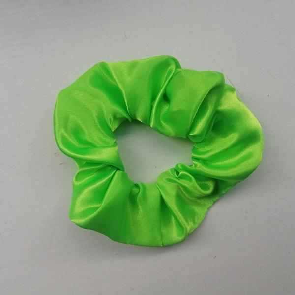 Durable Brown Stretchy Hair Ties Pack Ring Girls LED Luminous Satin Colorful Party 11cm