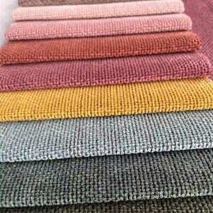 Quality Plain Tear Resistant Polyester Breathable Fabric Performance Chenille Fabric for sale