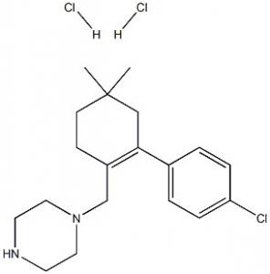 China 1-((4'-Chloro-5,5-Dimethyl-3,4,5,6-Tetrahydro-[1,1'-Biphenyl]-2-Yl)Methyl)Piperazine on sale