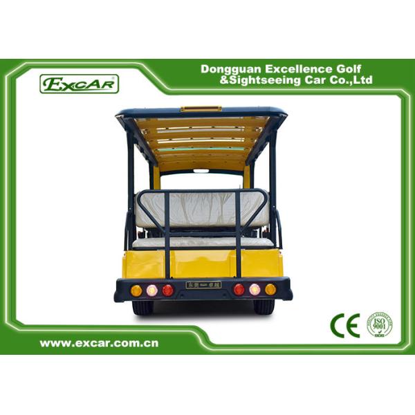 FR / disc RR / Drum 14 Seater Electric Sightseeing Bus With Sofa Chair