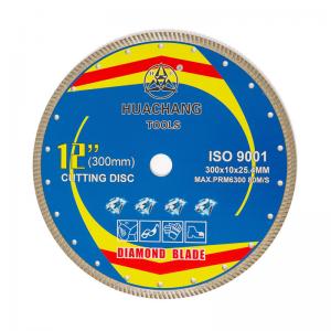 China 12inch 300mm Porcelain Diamond Blade For Cutting Porcelain Tiles 25.4mm Bore on sale