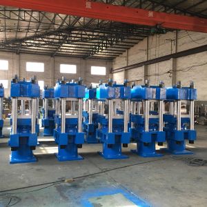 Quality 2.2KW Rubber Slipper Making Machine Vulcanizing Rubber Hydraulic Press for sale