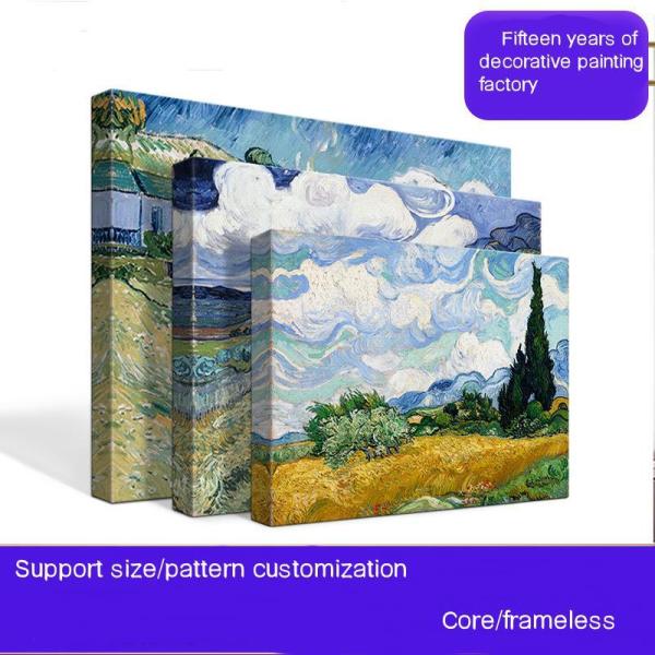 Handpainted Modern Landscape Picture Painting Landscape Wall Art Canvas 6 Color OEM ODM