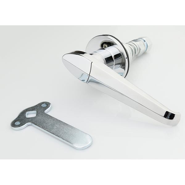 Bright Chrome Plating Cabinet Handle Lock Furniture Hardware For Door