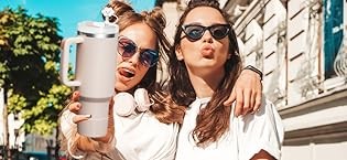 Double Walled Insulated Quencher Travel Tumbler Stanley 40 Oz Mug With Handle