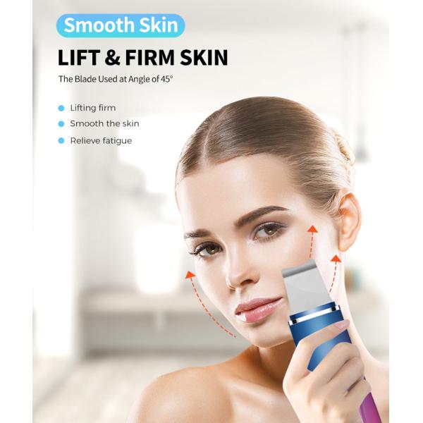 Exfoliator Ultrasonic Skin Facial Beauty Device For Blackhead Removal