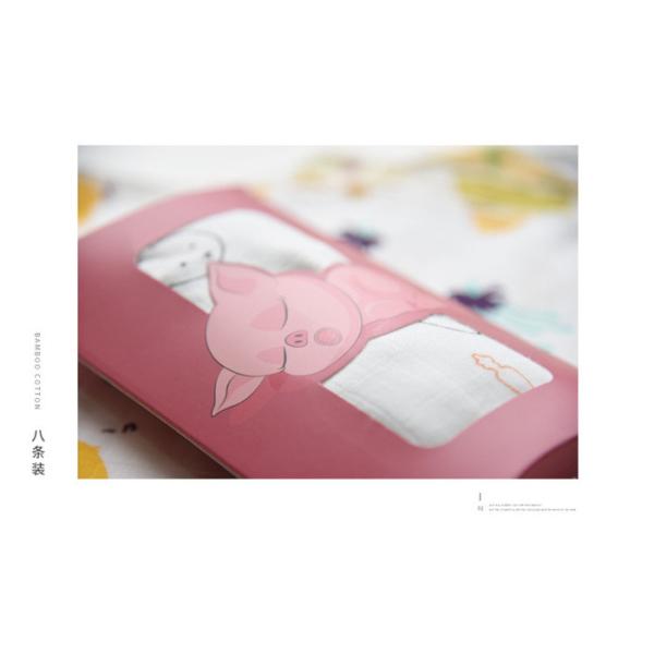 Small Soft Pure Cotton Handkerchiefs Plain Square Hankies With Stitching