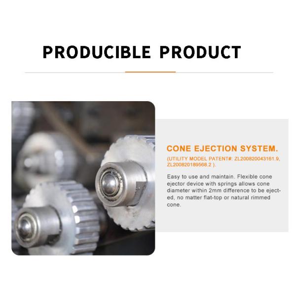 PLC Waffle Basket Production Line Automatic Snack Food Production Machinery