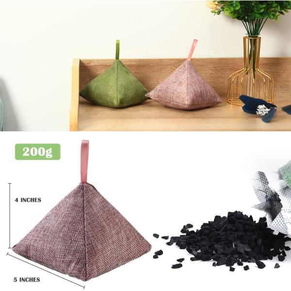 Natural Air Purification with Activated Bamboo Charcoal Bags OEM and MSDS Certified
