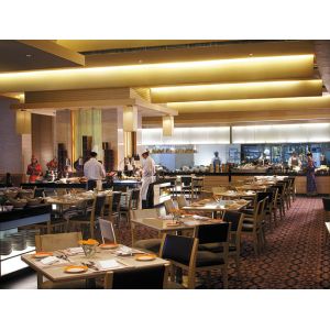 Antique Fabric Sectional Hotel Lobby Furniture / Hotel Restaurant Furniture