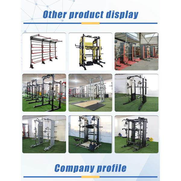 Professional Multifunctional Home Exercise Multi Squat Leg Raiser Office Body Fitness Smith Machine Gym Equipment