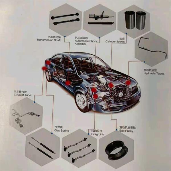 ASTM A106B carbon seamless steel pipe ST35 ST52 Cold rolled precision steel tubing