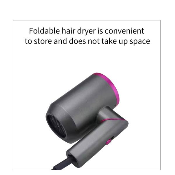 Microfilter Ionic Hair Blow Dryer 1500W Low Noise Unique Brushless Motor