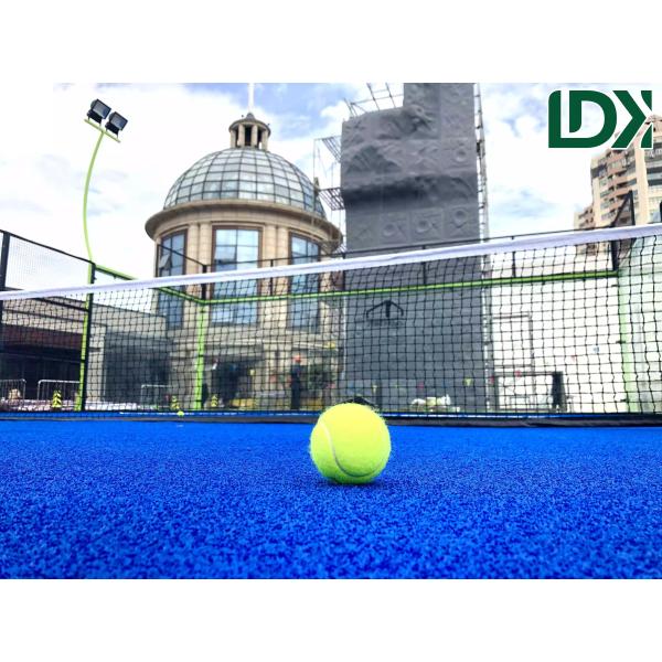 High Grade Stainless Screws And Steel Net PE Coating Professional Grade Outdoor Padel Sports Field Panoramic Platform Tennis Equipment