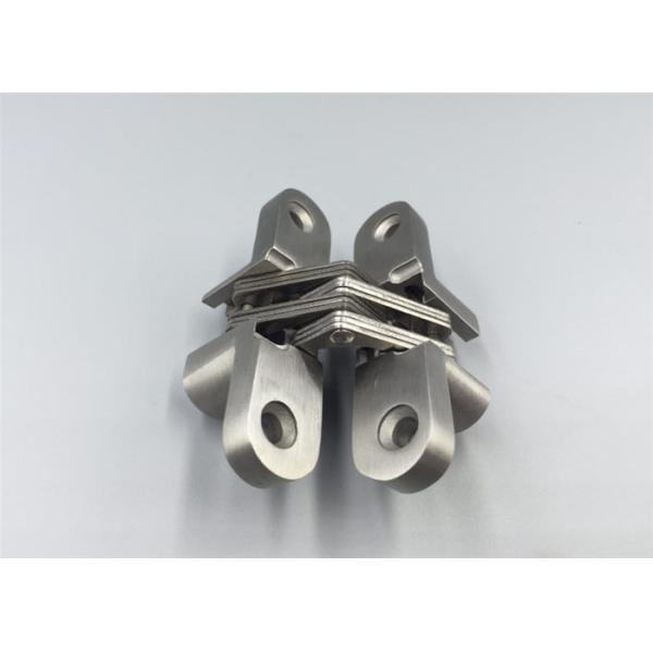 Wooden Cabinet Foor Mortise Mount Invisible Hinge , Hidden Door Hinges