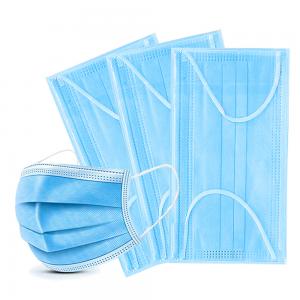 China Non Woven PP Face Medical Mask , Disposable Earloop Face Mask With Elastic Ear Loop on sale