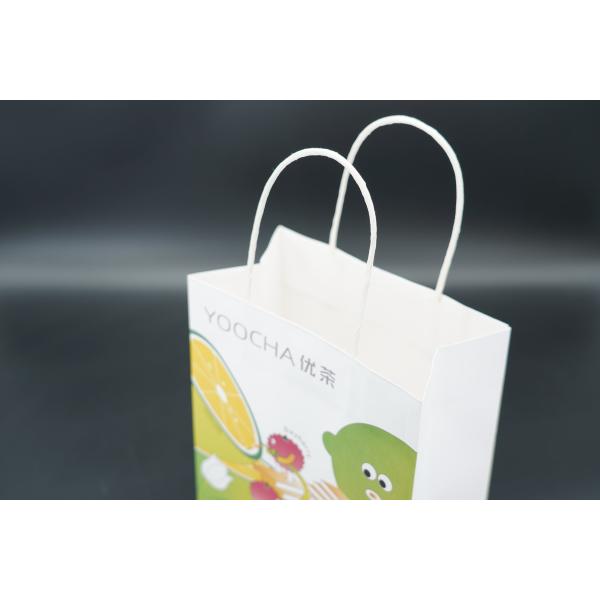 Versatile Personalized Paper Bags Eco Friendly Large Kraft Bags Recyclable