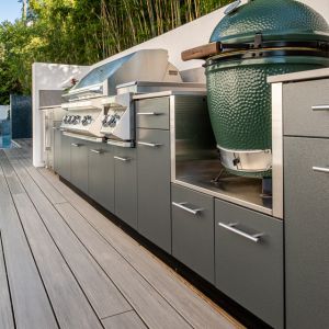 Quality Outdoor BBQ Stainless Steel Kitchen Cabinet Waterproof ISO9001 Approved for sale